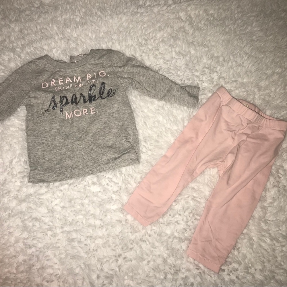 Carter’s Top & Crazy 8 Leggings
